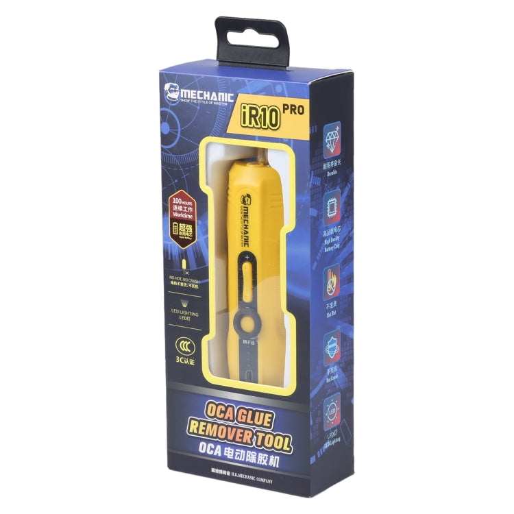 MECHANIC iR10 Pro Rechargeable OCA Gel Remover Tool, iR10 Pro(Yellow), iR10 Pro(Blue)