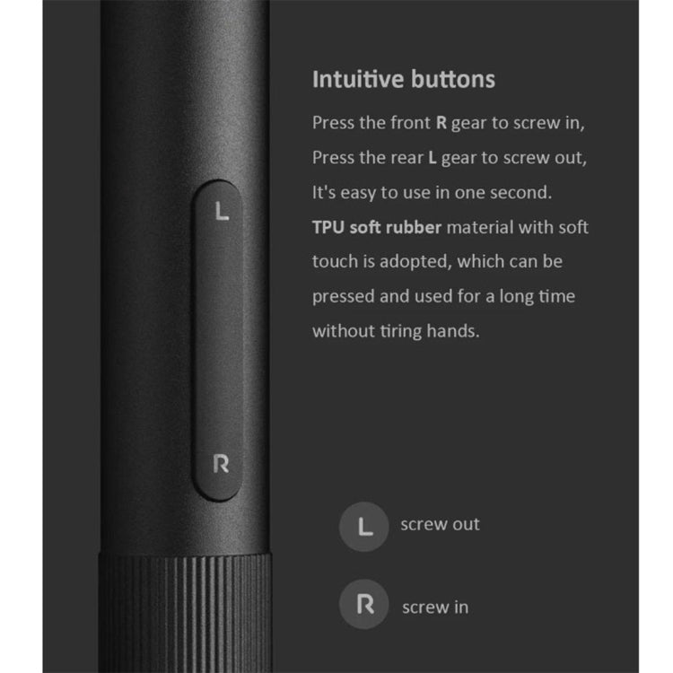 25 in 1 Original Xiaomi Mijia Electric Precision Screwdriver Kit Rechargeable Magnetic Aluminum Case, Mijia 25 in 1
