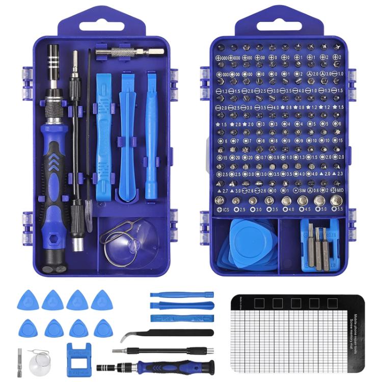 122 in 1 Precision Magnetic Screwdriver Kit, 122 in 1(Blue), 122 in 1(Purple), 122 in 1(Red), 122 in 1 (Yellow), 122 in 1(White)
