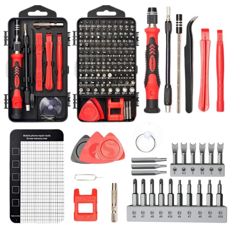 122 in 1 Precision Magnetic Screwdriver Kit, 122 in 1(Blue), 122 in 1(Purple), 122 in 1(Red), 122 in 1 (Yellow), 122 in 1(White)