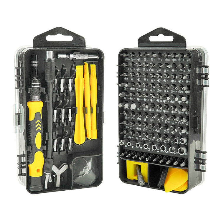 138 in 1 DIY Mobile Phone Disassembly Tool Clock Repair Multi-function Tool Screwdriver Set, 138 in 1 (Grey), 138 in 1 (Blue), 138 in 1 (Purple), 138 in 1 (Red), 138 in 1 (Yellow)