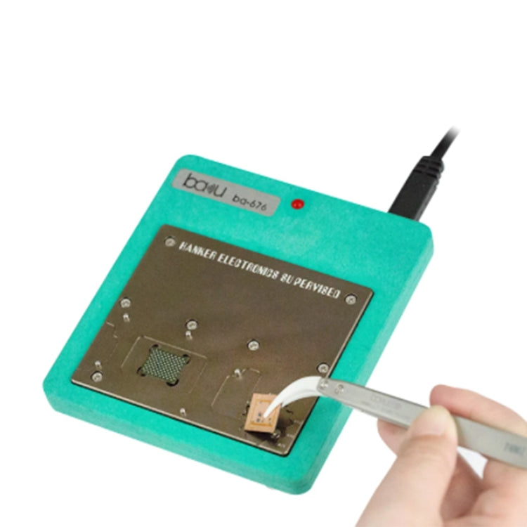 BAKU BA-676 110V-120V Multifuntional PCB IC Glue Remove Thermostatic Heating Platform for iPhone X / XS / XS Max / 11 / 11 Pro / 11 Pro Max, CN Plug, CN Plug