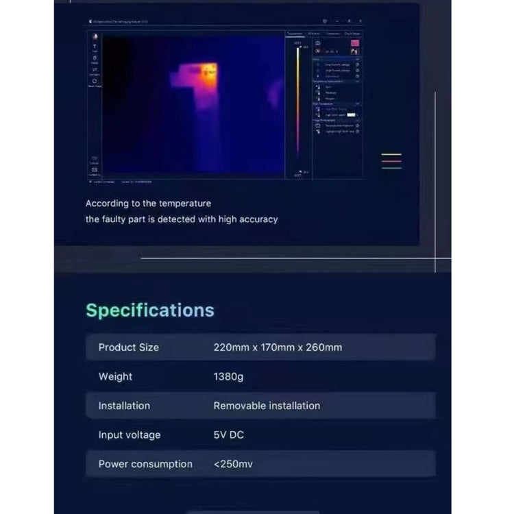 Qianli 3D Infrared Thermal Imaging Camera Motherboard PCB Fault Detection, Qianli 3D PCB Fault Detection