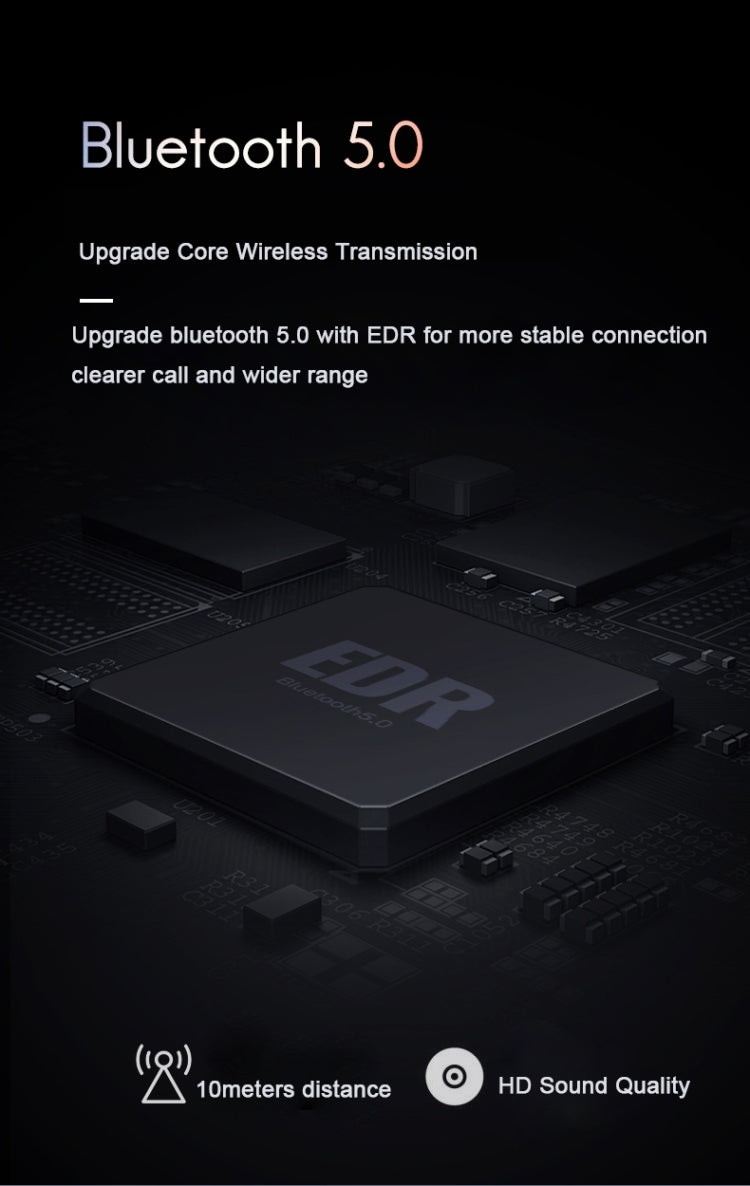 Bluetooth 5.0 audio receiver 3.5AUX car speaker headphones universal one tow two talk, Bluetooth 5.0