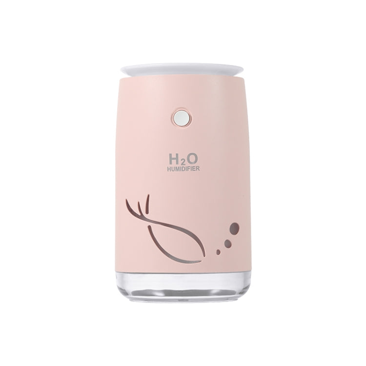 Concise Fish Pattern Mini Home Mute Bedroom Student Dormitory Office Portable USB Wireless Durable Humidifier
