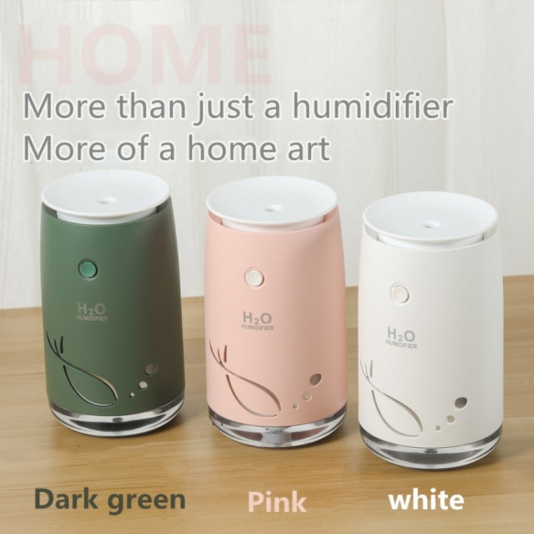 Concise Fish Pattern Mini Home Mute Bedroom Student Dormitory Office Portable USB Wireless Durable Humidifier