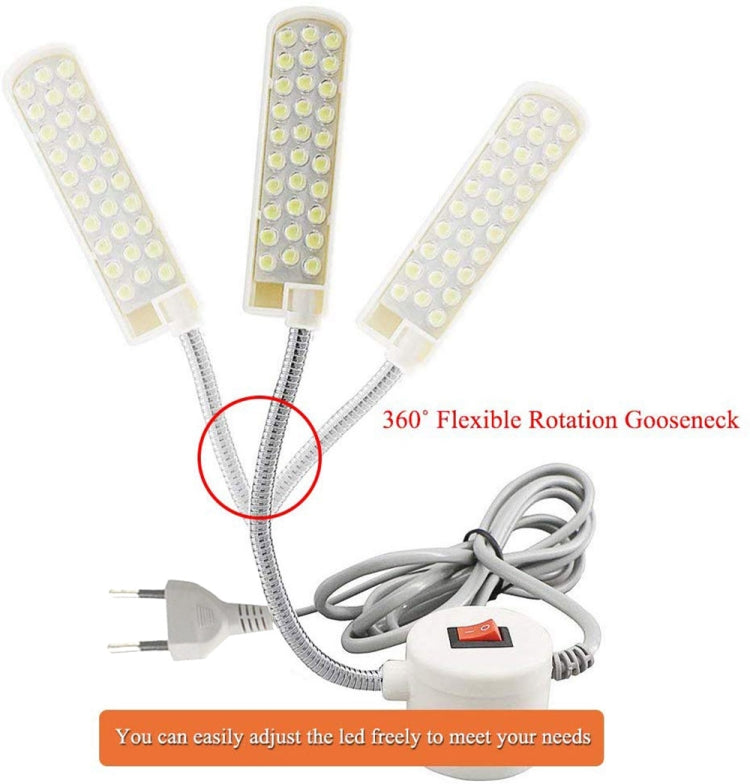 5W 30 LEDs Industrial Lighting Work Light Sewing Machine Light Household Sewing Machine Accessories, AC 220V, EU Plug