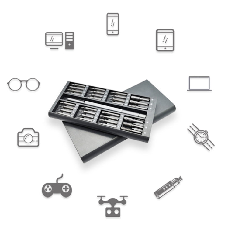 A63 63 in 1 Screwdriver Set Mobile Phone Tablet Computer Disassembly and Maintenance Tool, A63 63 in 1