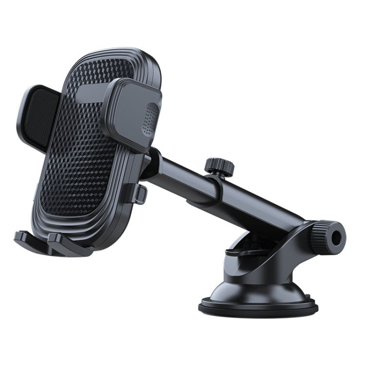 A190+X33 Car Phone Holder Dashboard Sucker Mount Telescopic Long Arm Stand, A190+X33