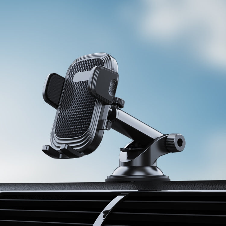 A190+X33 Car Phone Holder Dashboard Sucker Mount Telescopic Long Arm Stand, A190+X33