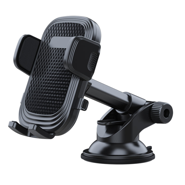 A190+X903 Car Windscreen Dashboard Sucker Mount 3-Phase Telescopic Long Arm Phone Holder, A190+X903