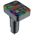 F18 FM Blue tooth Wireless Car Charger Dual USB Car MP3 Player, F18