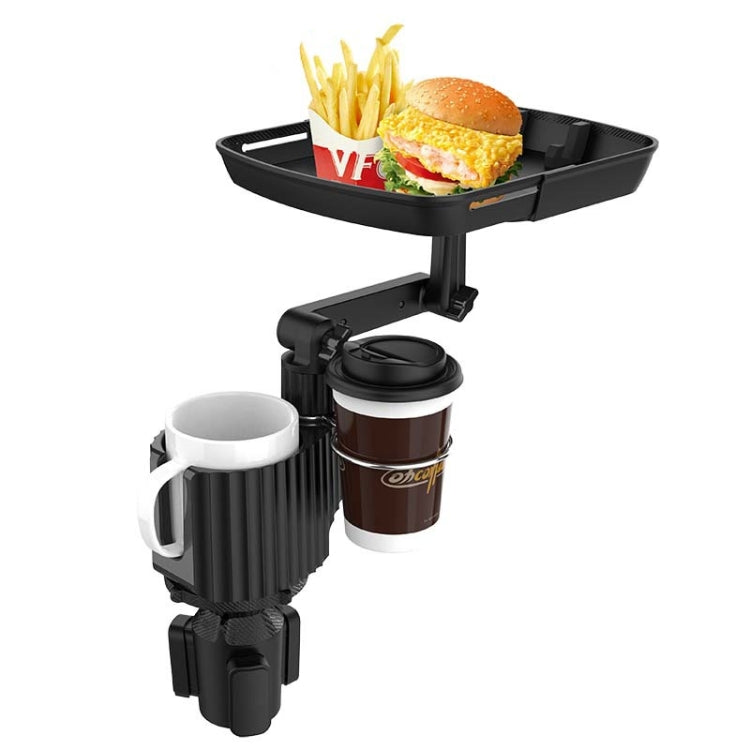 A01 Universal Adjustable Car Tray Portable Cup Holder Meal Tray Expanded Car Cup Holder, A01