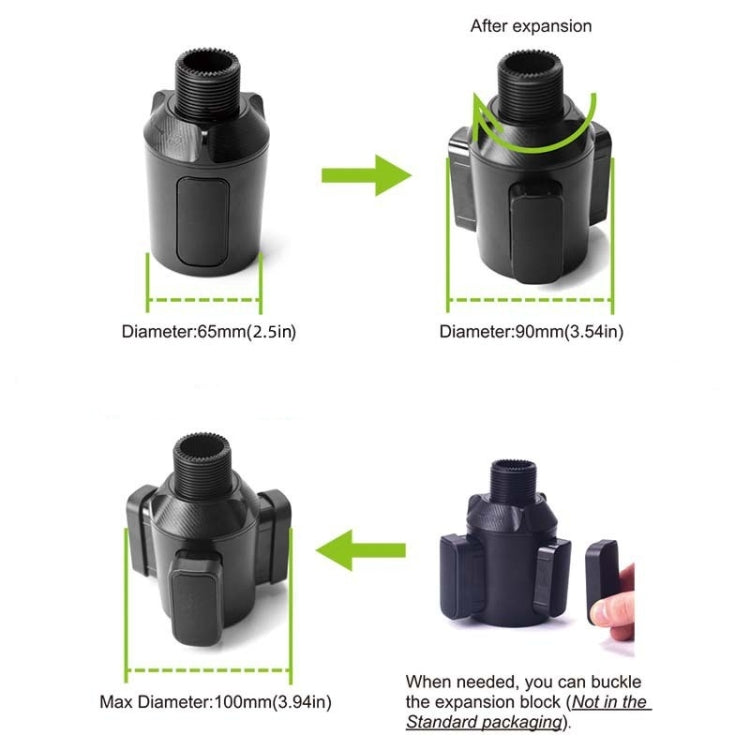 A01 Universal Adjustable Car Tray Portable Cup Holder Meal Tray Expanded Car Cup Holder, A01
