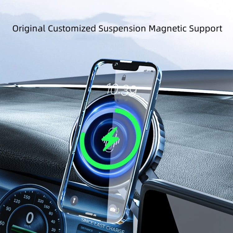 T1 For Tesla Magnetic  Scalable Foldable 360 Degree Rotary Car Mobile Phone Holder, T1