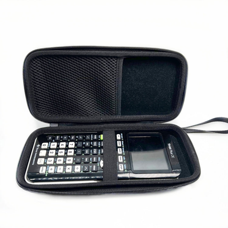 For Texas Instruments Plotting Calculator Protective Storage Box with Accessories Mesh Bag