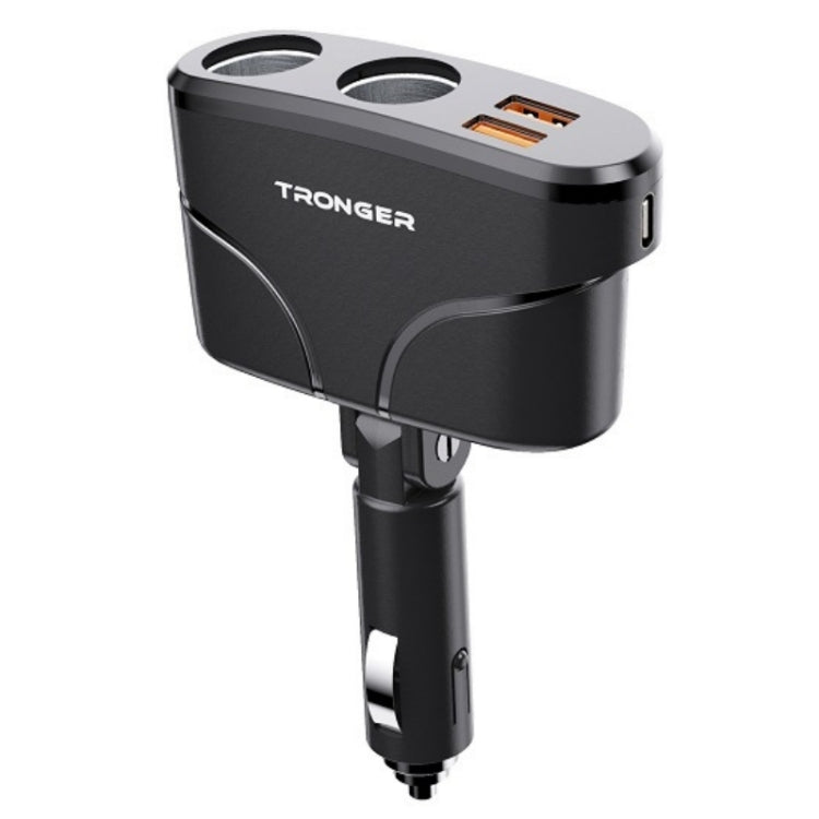 TR-35 Cigarette Lighter Sockets PD Fast Charging Type-C Dual USB QC 3.0 Charger, TR-35