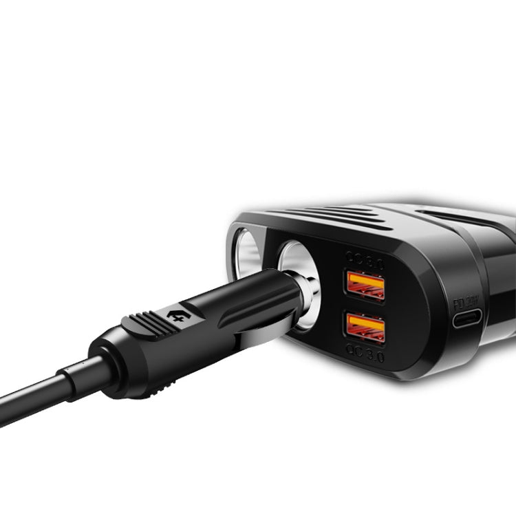 TR-31 PD 18W High Power Type-C + Dual USB QC 3.0 Fast Charger, TR-31