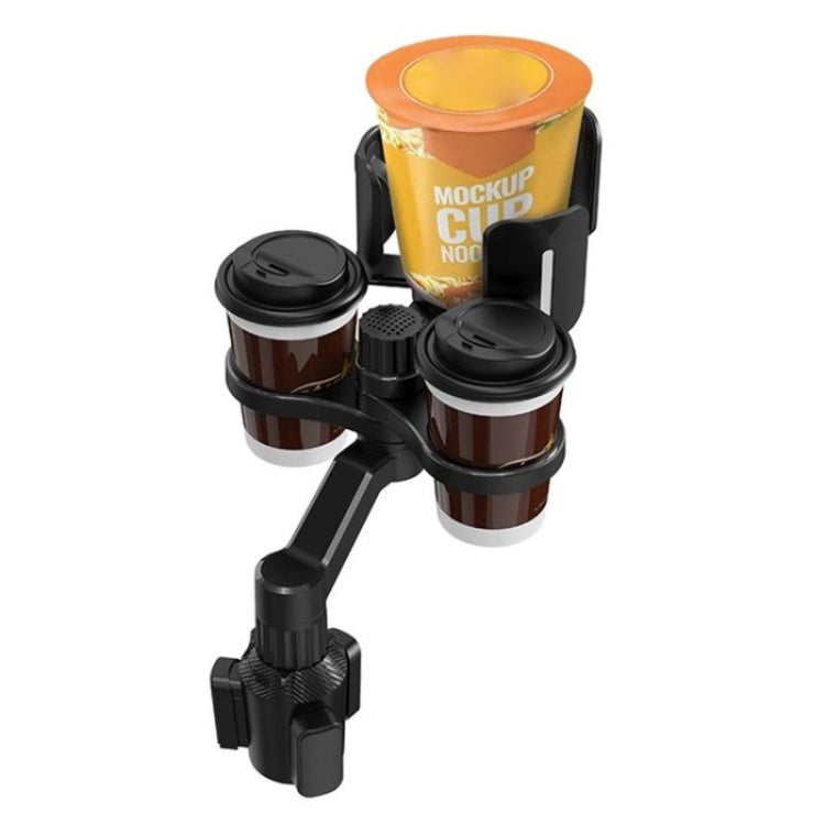 D03 For Drink Bottle Snack Car Cup Holder Expander Adjustable Dual Round Car Cup Holder, D03