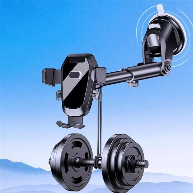 D-41+121+120 Multifunctional Telescopic Suction Cup Cell Phone Bracket, D-41+121+120