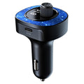 C41 Star Light Car Charger ABS Adapter FM Transmitter Bluetooth Hands-free Call MP3 Music Player, C41