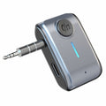 With Type-C Input TF Card Slot Hands-Free AUX Car Bluetooth Receiver, W2