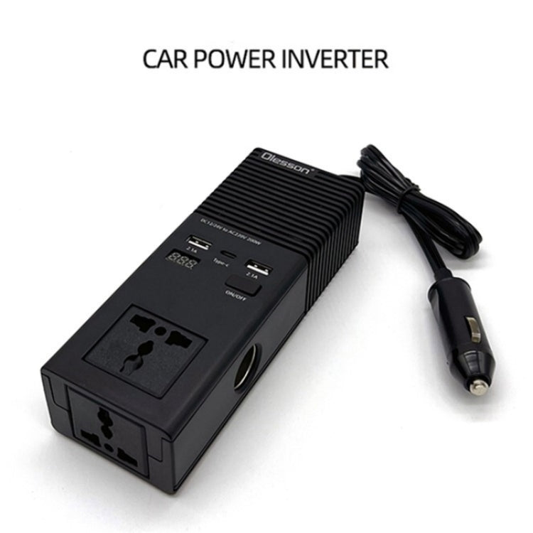 12V to 220V Car Power Inverter 200W Power Socket Car Cigarette Lighter Charger, 12V to 220V 200W
