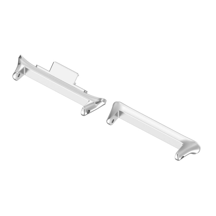 1 Pair 22mm Stainless Steel Metal Watch Band Connector, For Redmi Watch 4, For Xiaomi Band 8 Pro