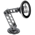 G198 Adjustable Robotic Arm Cellphone Stand Car Dashboard Windshield Magnetic Phone Holder, G198 Grey, G198 Silver