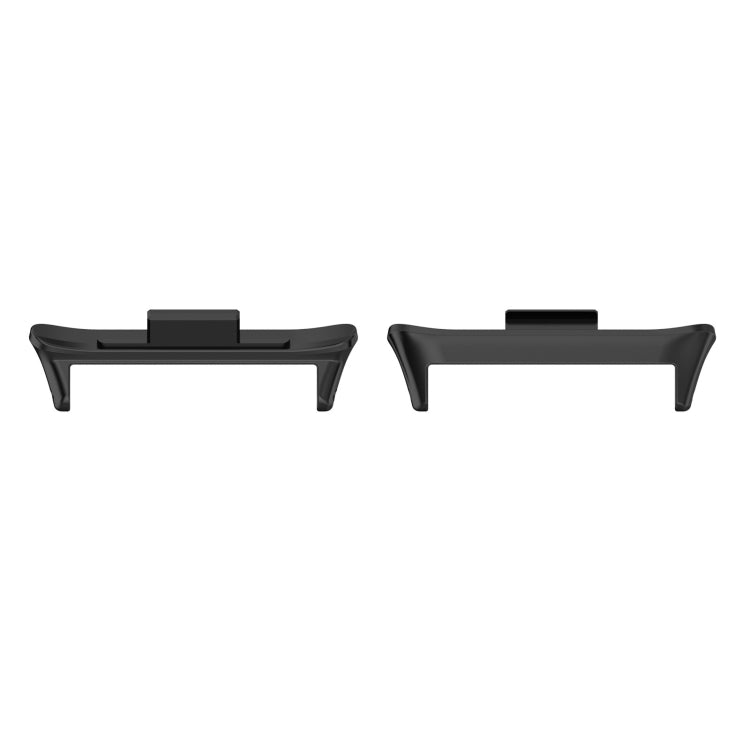 1 Pair 20mm 316 Stainless Steel Metal Watch Band Connector, For Xiaomi Smart Band 9 Pro