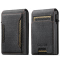 Suteni Denim Texture Key Press Automatically Pop Up Card Box