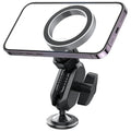 159A 360 Degree Rotation Adhesive Base Magnetic Car Dashboard Mount Phone Holder Bracket, 159A