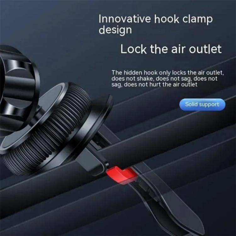 JMARY MH-78 Strong Magnetic Absorption Cell Phone Holder Bracket Car Air Vent Phone Mount, MH-78