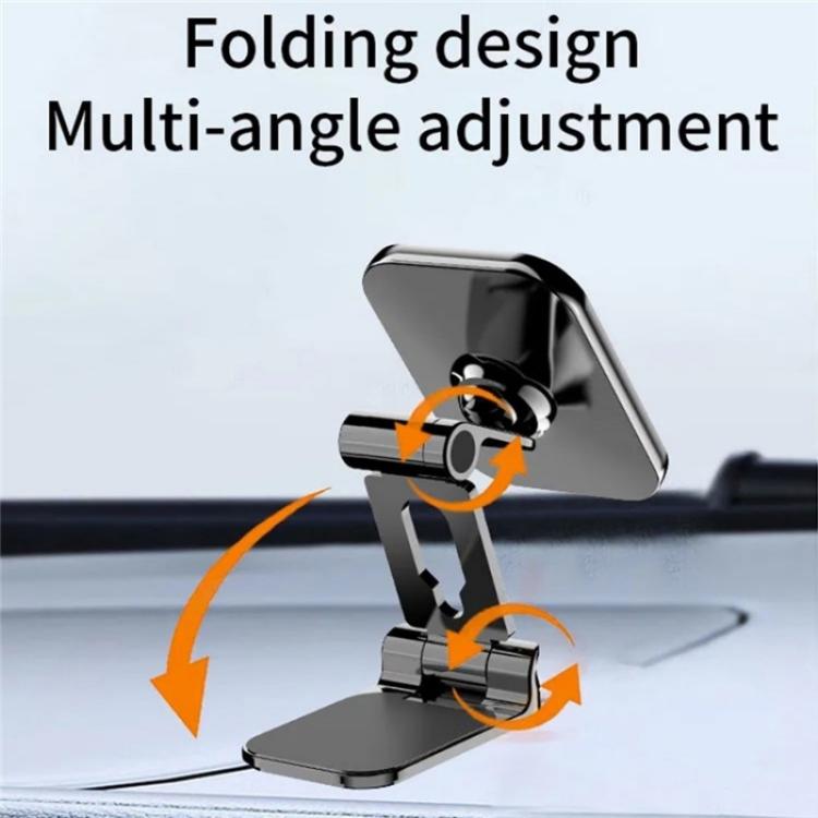 JMARY MH-82 Car Dashboard Zinc Alloy Foldable Magnetic Phone Holder, MH-82