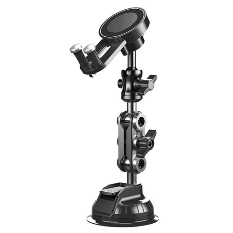XWJ037 Suction Cup Base Long Arm Cellphone Bracket Short Type MagSafe Car Phone Holder, XWJ037