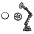 XWJ-JX04 Dashboard Windshield Magnetic Car Mount Suction Cup Base Long Arm Holder, XWJ-JX04 (Gear Type), XWJ-JX04 (Single Hole)