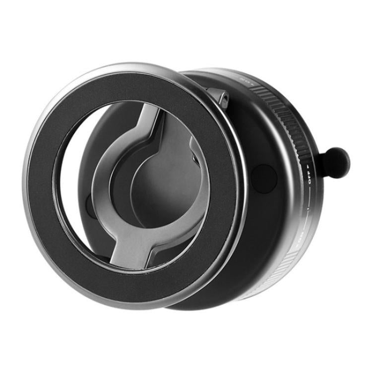 S11 360 Degree Rotation Foldable Alloy Phone Holde Dashboard Magnetic Car Phone Holde, S11