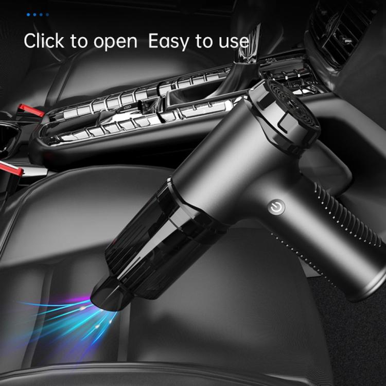 V16D 7 Nozzles 2 in 1 Car Vacuum Cleaner Powerful Suction Rechargeable Handheld Dust Blower, V16D