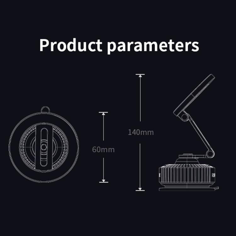Z23 Dashboard 360 Degree Rotation Foldable Vacuum Suction Magnetic Car Cellphone Bracket, Z23