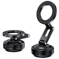 X63 Foldable Arm Car Phone Navigation Mount Vacuum Suction Cup Aluminum Alloy Holder, X63
