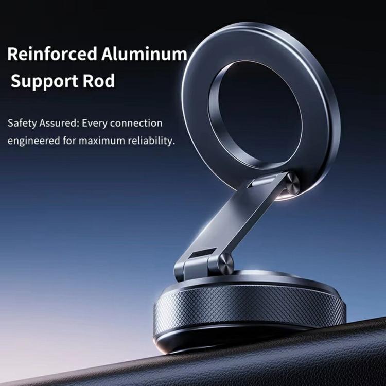 X69 Dashboard Windshield Suction Cup Base 360 Degree Rotation Magnetic Car Phone Holder, X69