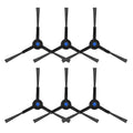 JUNSUNMAY 6pcs Sweeper Triangle Side Brush for Ecovacs Deebot T50 Pro / T50 Max / T50 Omni, Triangle Side Brush