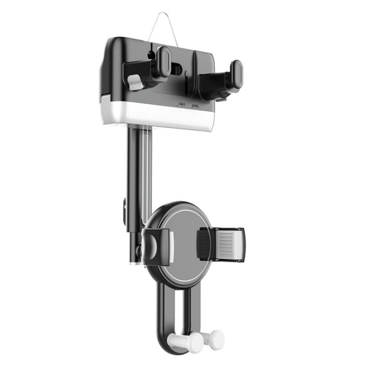 H256 360 Degree Rotation Cellphone Navigation Bracket Car Rearview Mirror Phone Holder, H256