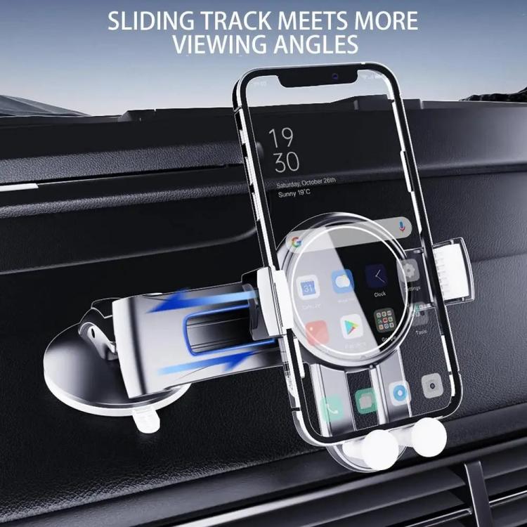 X253 Dashboard Suction Cup Holder Multifunctional 360 Degree Rotating Car Phone Mount, X253