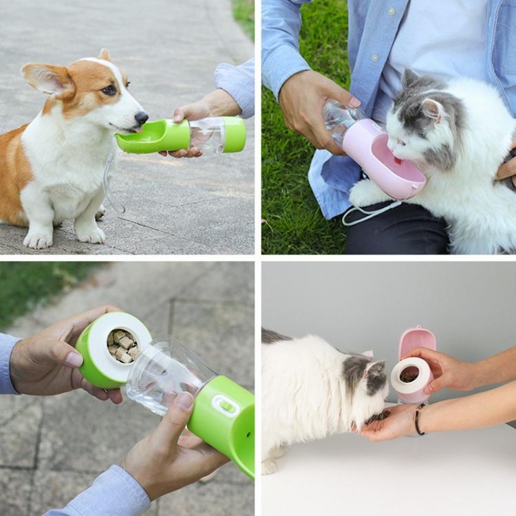 Pet Multi-Function Outdoor Travel Mug, Solid Color, Printed