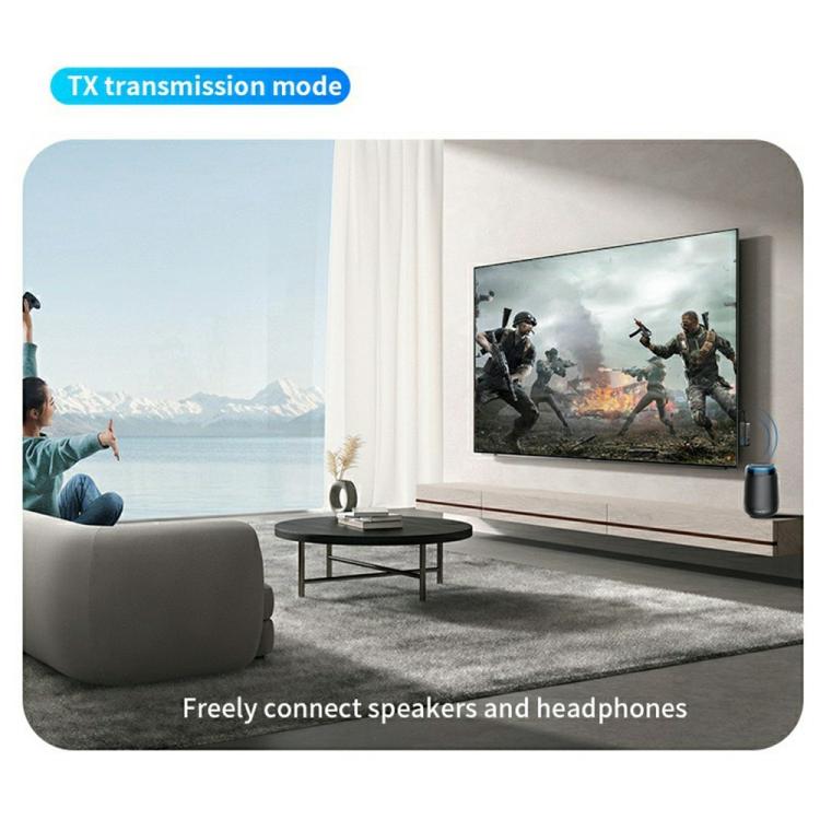 M33 Car AUX TV Wireless Audio Adapter 2 In 1 Bluetooth 5.4 Receiver Transmitter, M33