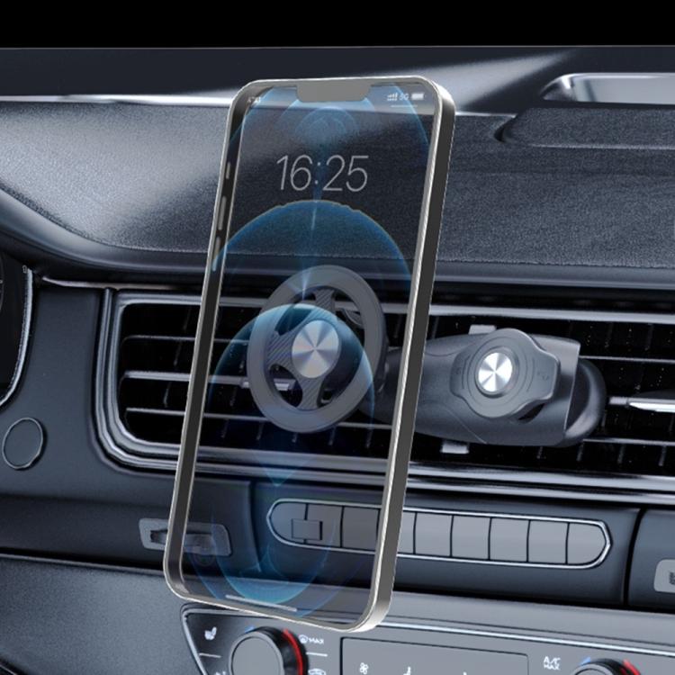 C243C Vehicle Air Vent Cellphone Navigation Bracket Rotating Magnetic Car Phone Holder