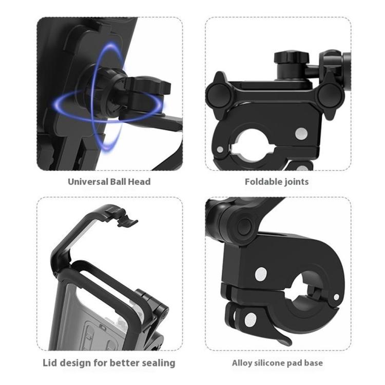 DS-MT3 Touchscreen Waterproof Anti-fog GPS Navigation Motorcycle Bike Phone Stand, DS-MT3