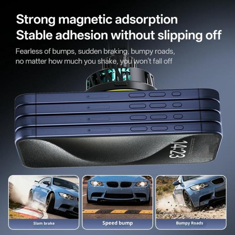 S10 Fast Charging Phone Holder 15W Magnetic Wireless Car Charger, S10