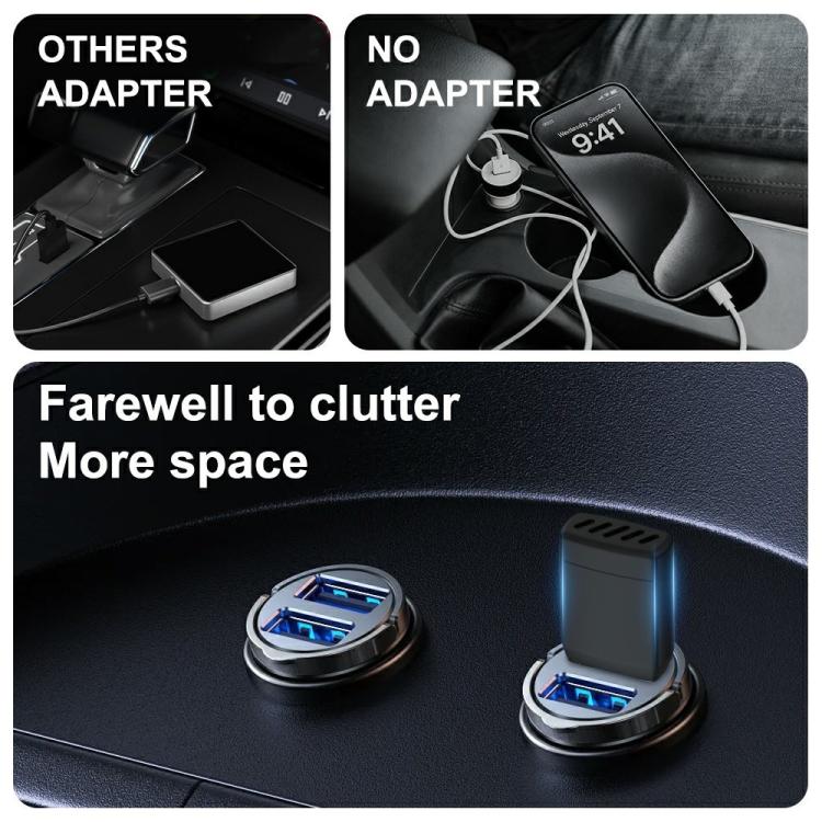 CP022 CarPlay / Android Auto Converter Wired to Wireless Car Dongle Plug Play USB Adapter, CP022